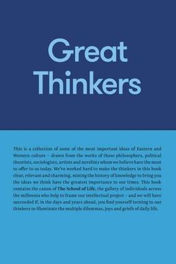 Great Thinkers cover