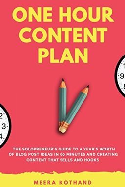 The One Hour Content Plan cover