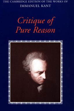 Critique of Pure Reason cover