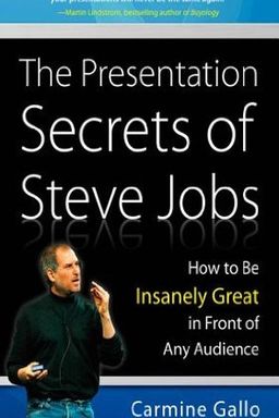 The Presentation Secrets of Steve Jobs cover