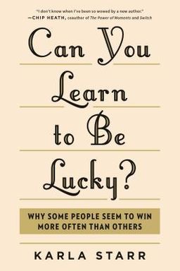 Can You Learn to be Lucky cover