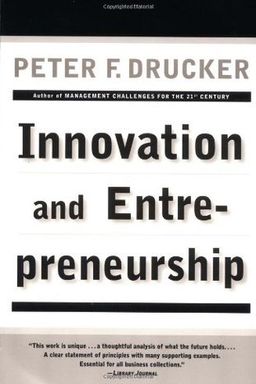 Innovation and Entrepreneurship cover