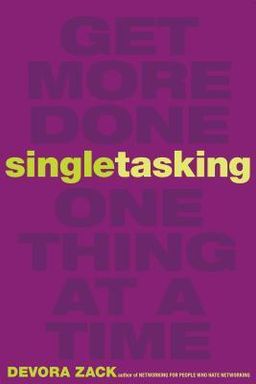 Singletasking cover