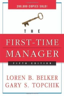 The First-Time Manager cover