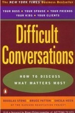 Difficult Conversations cover