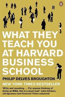 What They Teach You at Harvard Business School cover