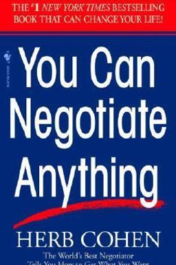 You Can Negotiate Anything cover